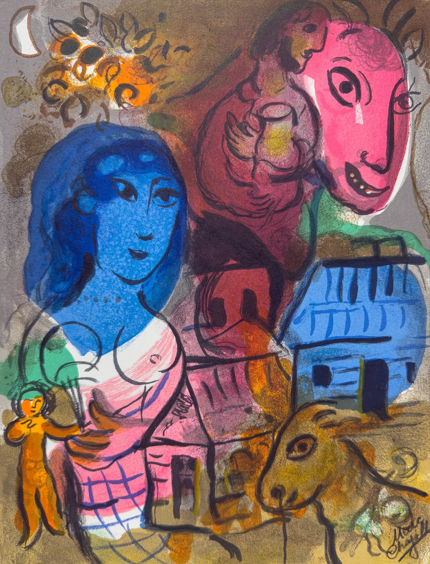 Hommage to Chagall by Marc Chagall