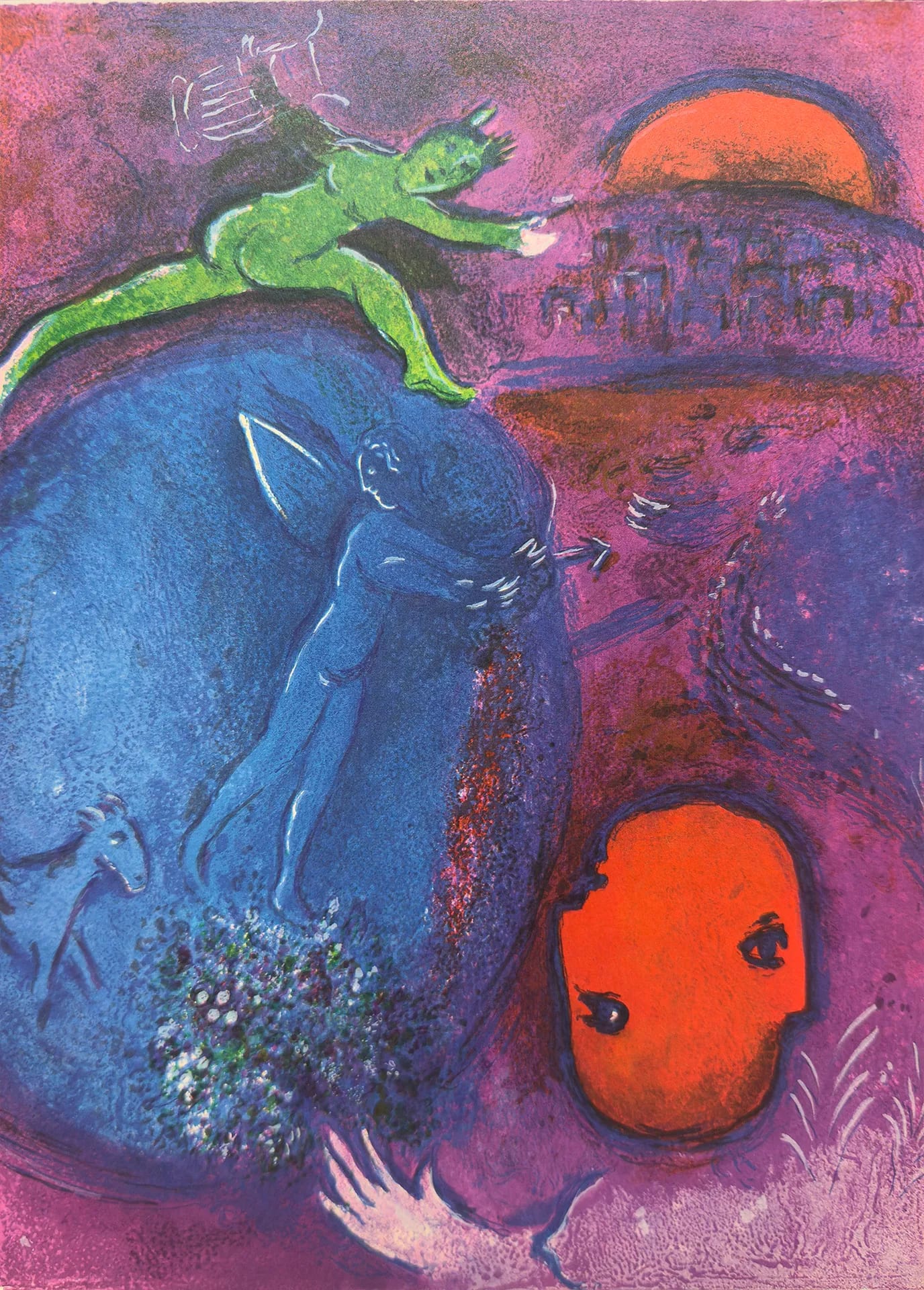 Lamon's and Dryas's Dream by Marc Chagall