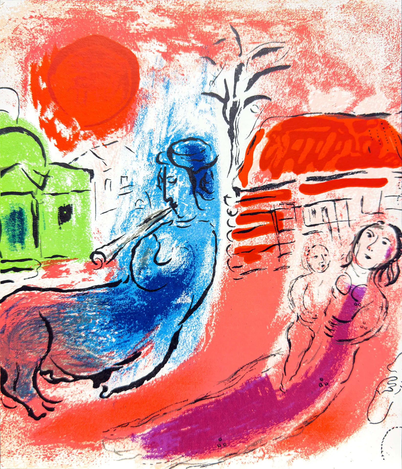 Maternite with Centaur by Marc Chagall