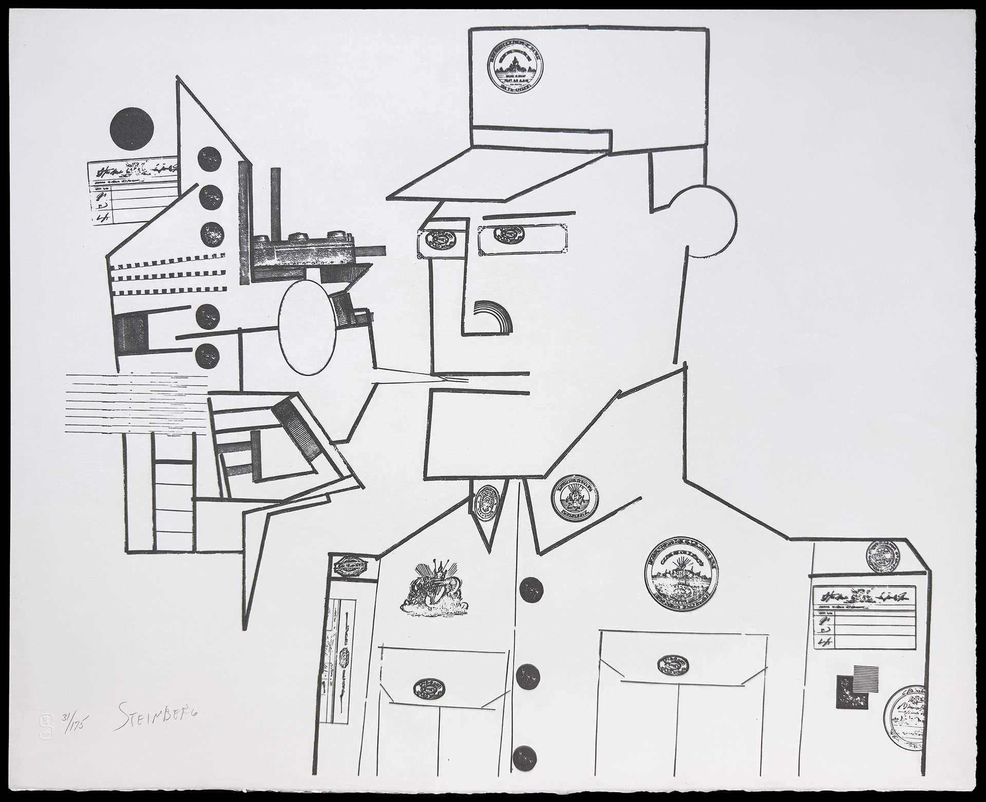 The General by Saul Steinberg