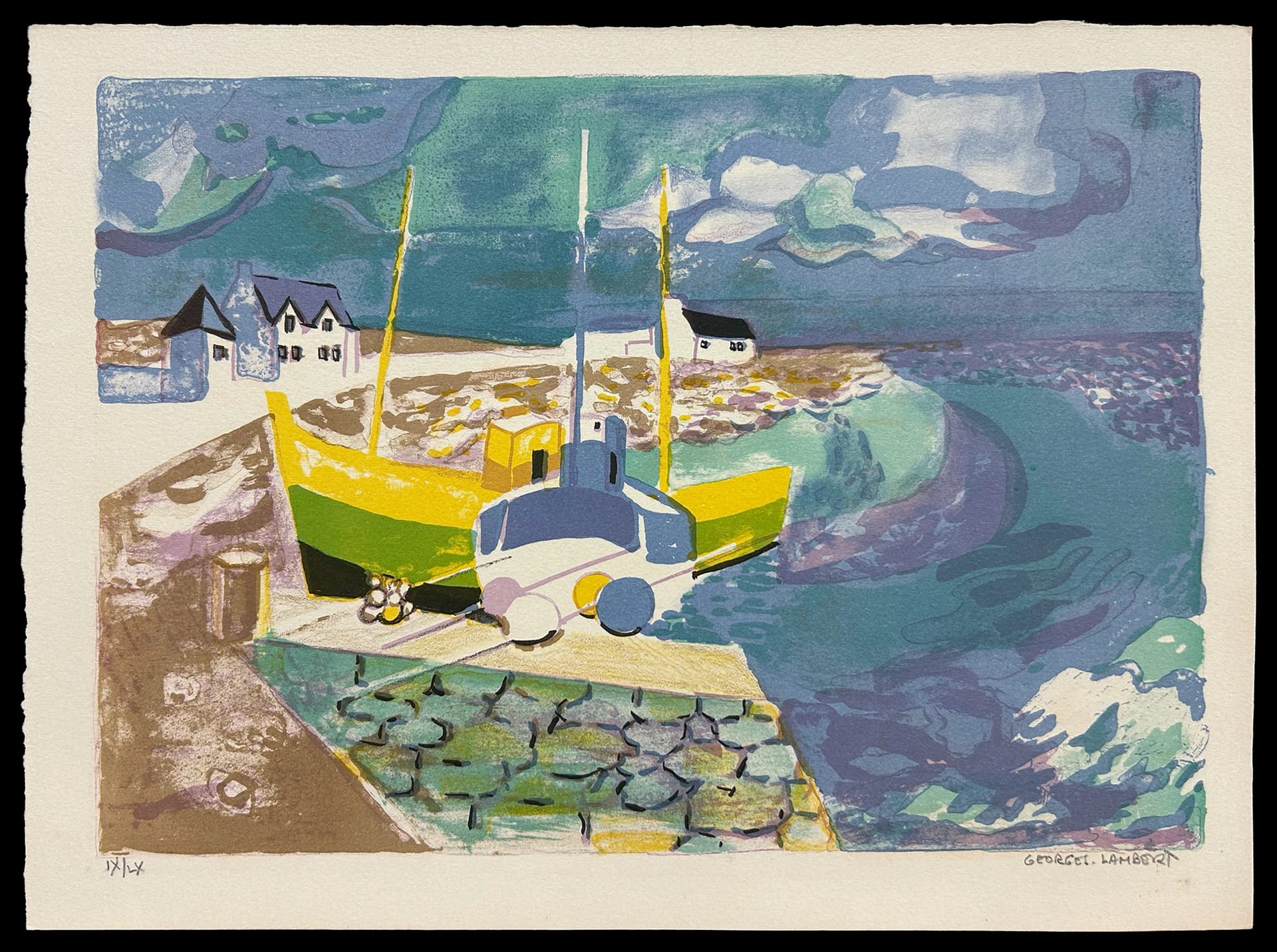 Bateau Jaune by Georges Lambert