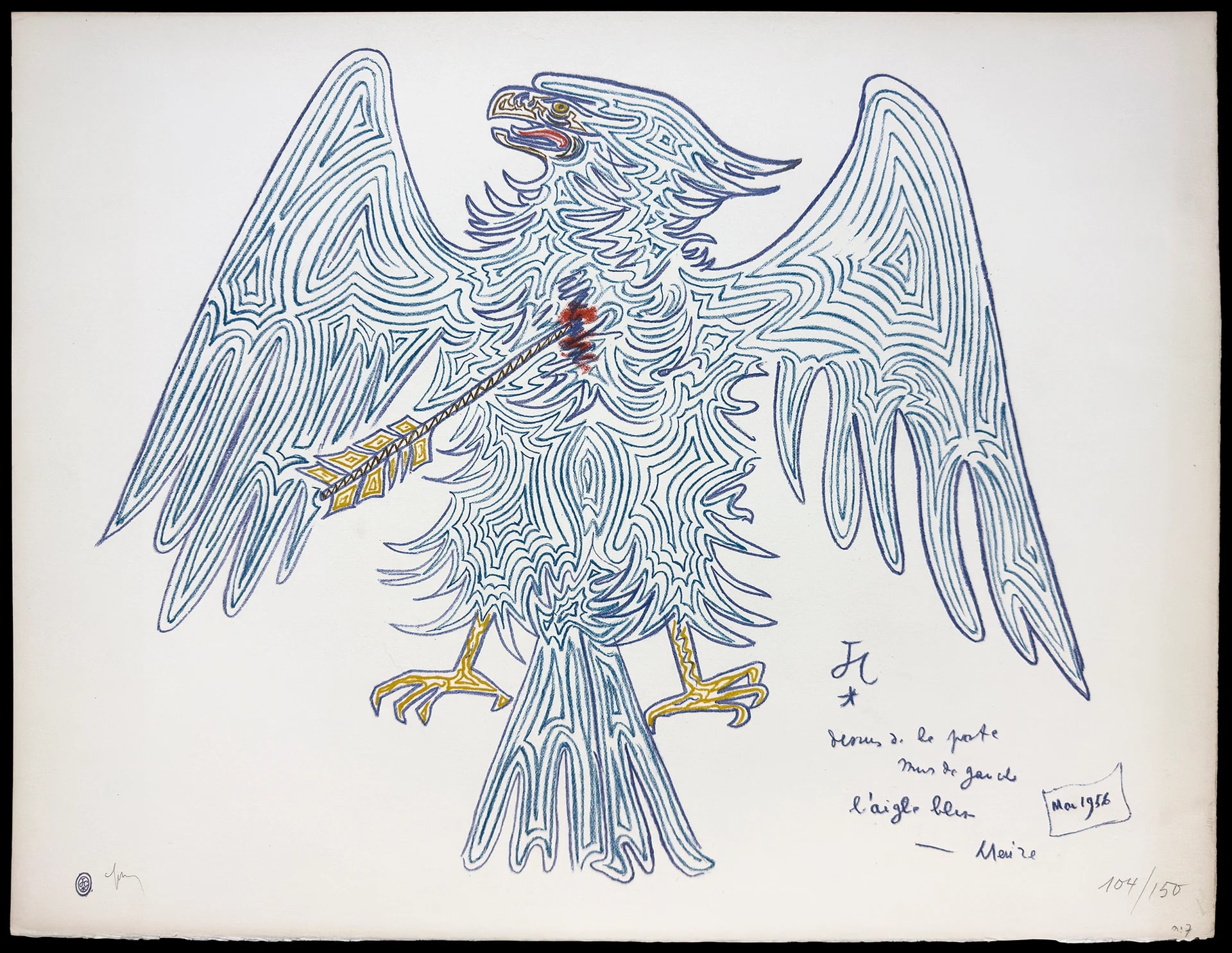 L'Aigle Bleu by Jean Cocteau