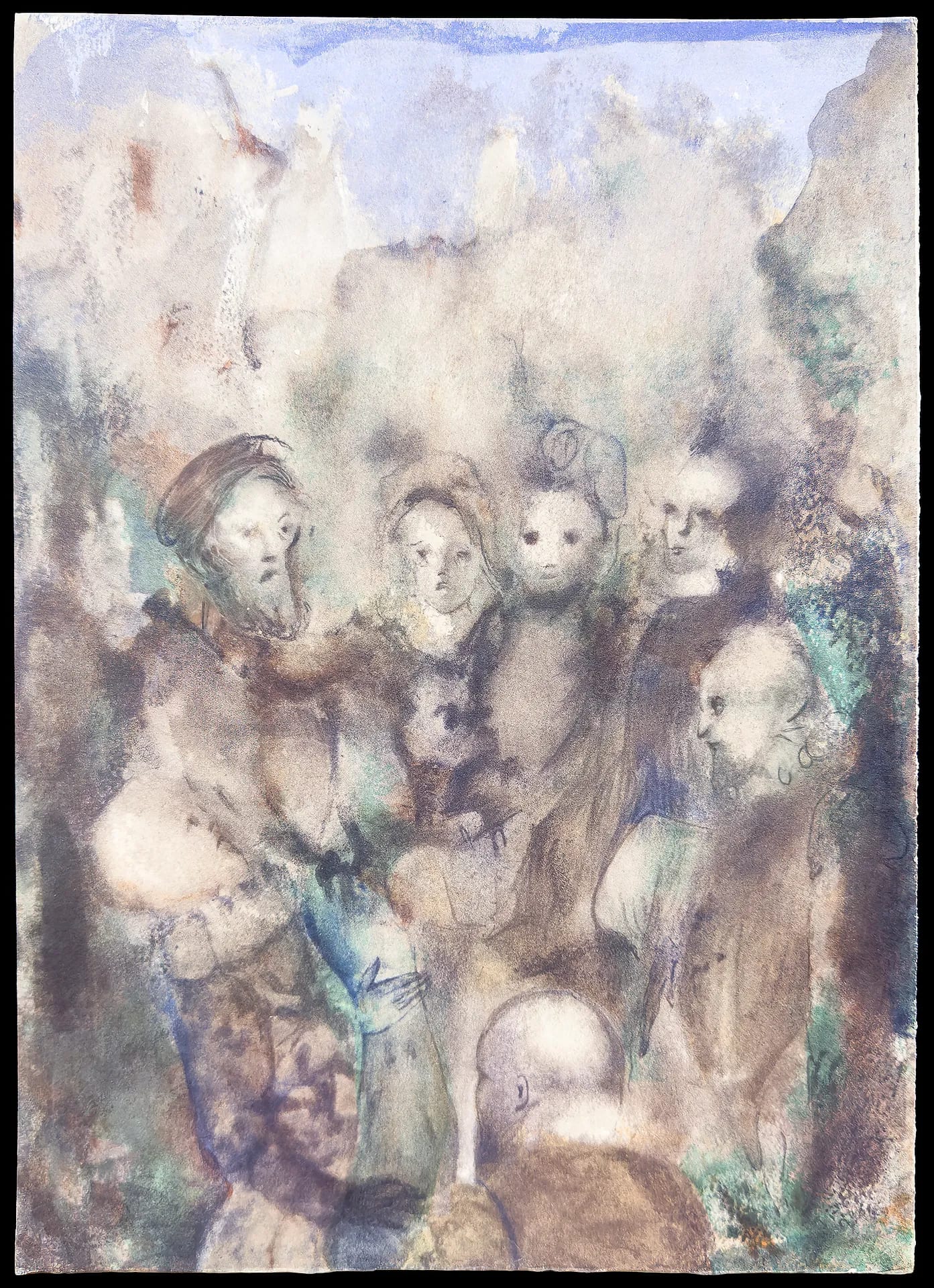 Shakespeare - La Tempestad III by Leonor Fini 