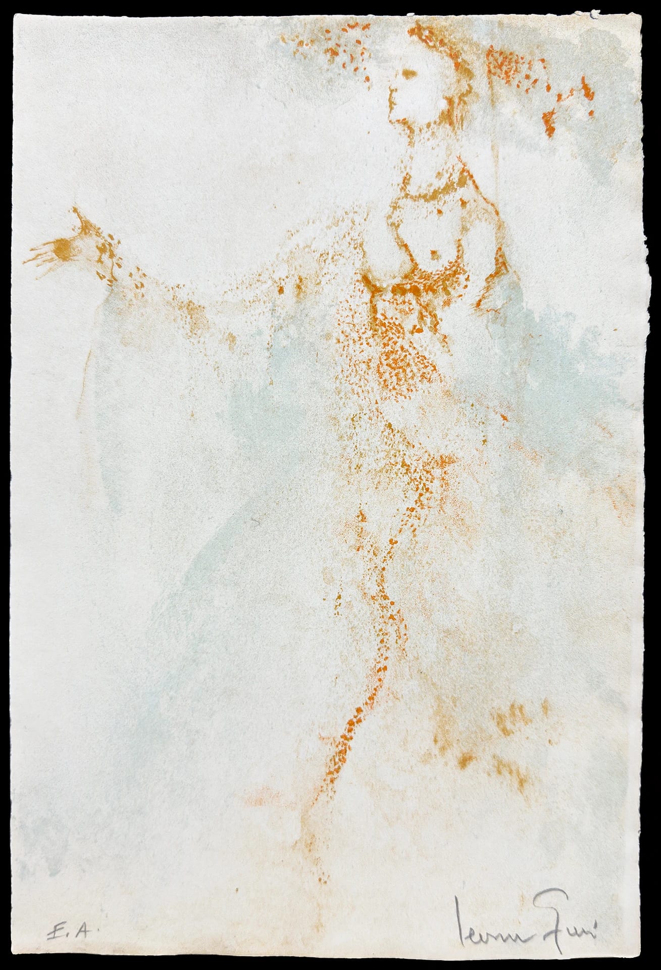 The temptation of Saint Antoine VII by Leonor Fini 