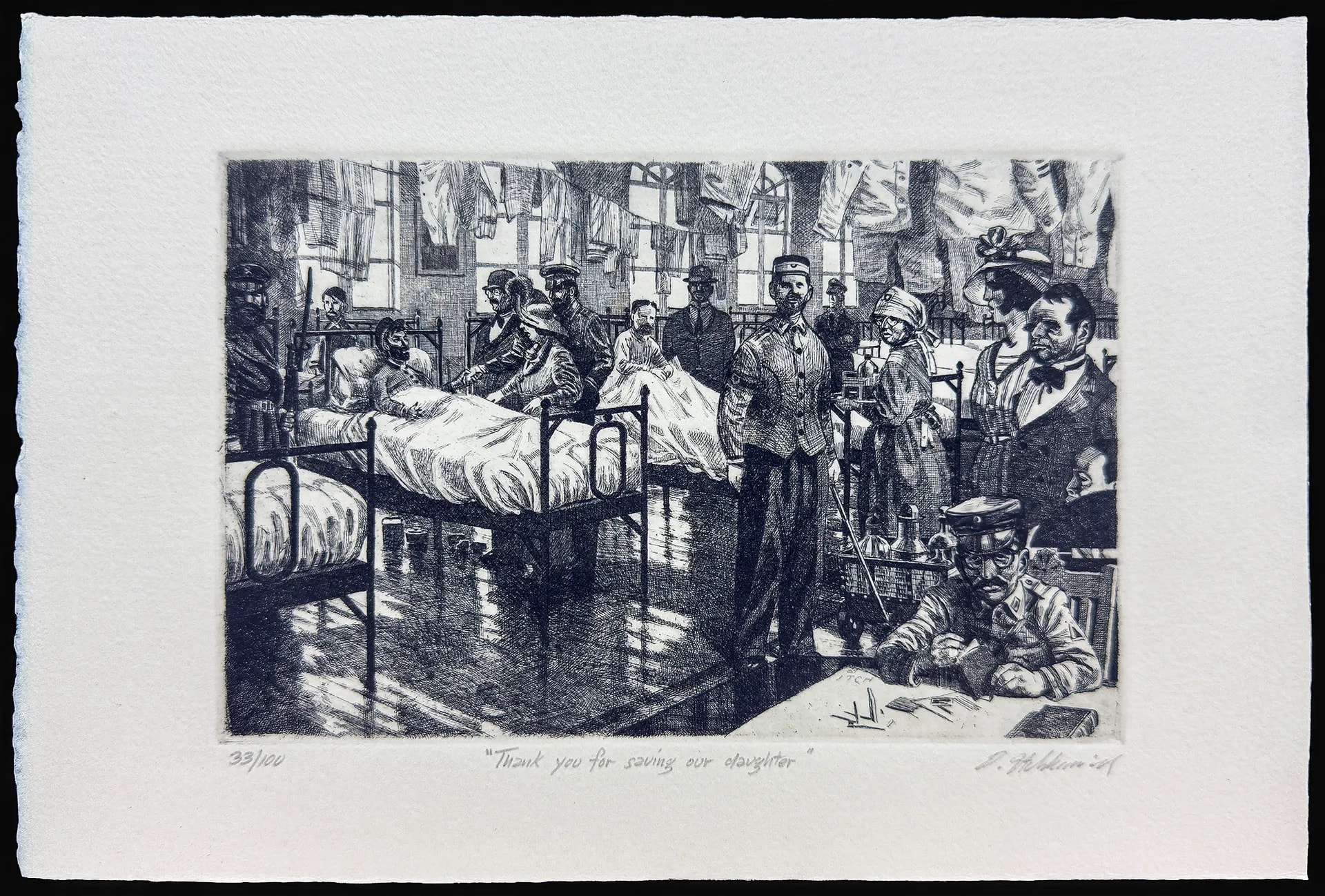 Thank you for saving our daughter by David Itchkawich