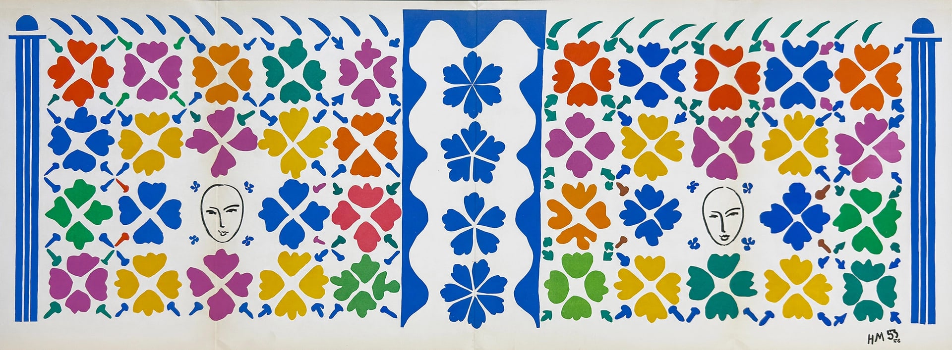 Decoration-Masques by Henri Matisse