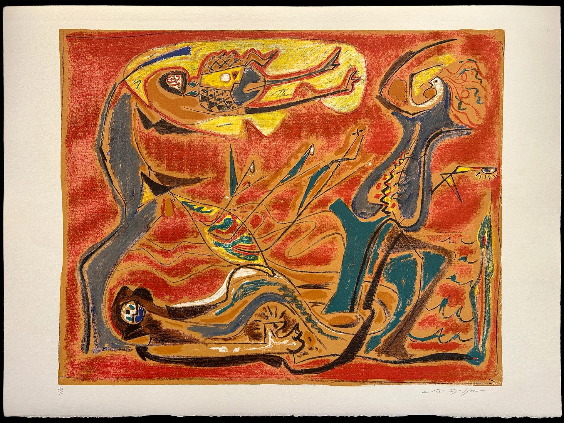 Le Legende Mais by André Masson