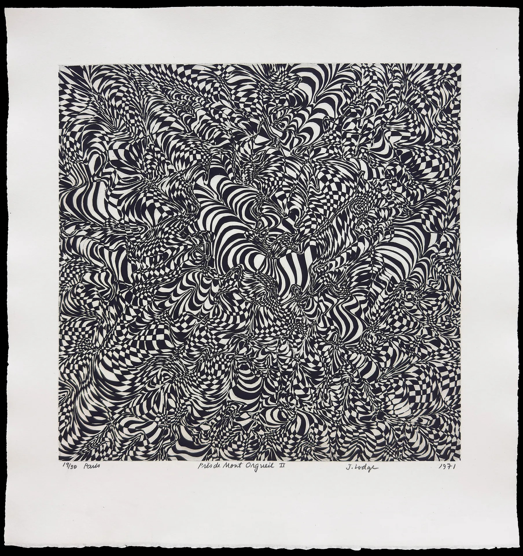 Prés de Mont Orgueil II by Jean Lodge