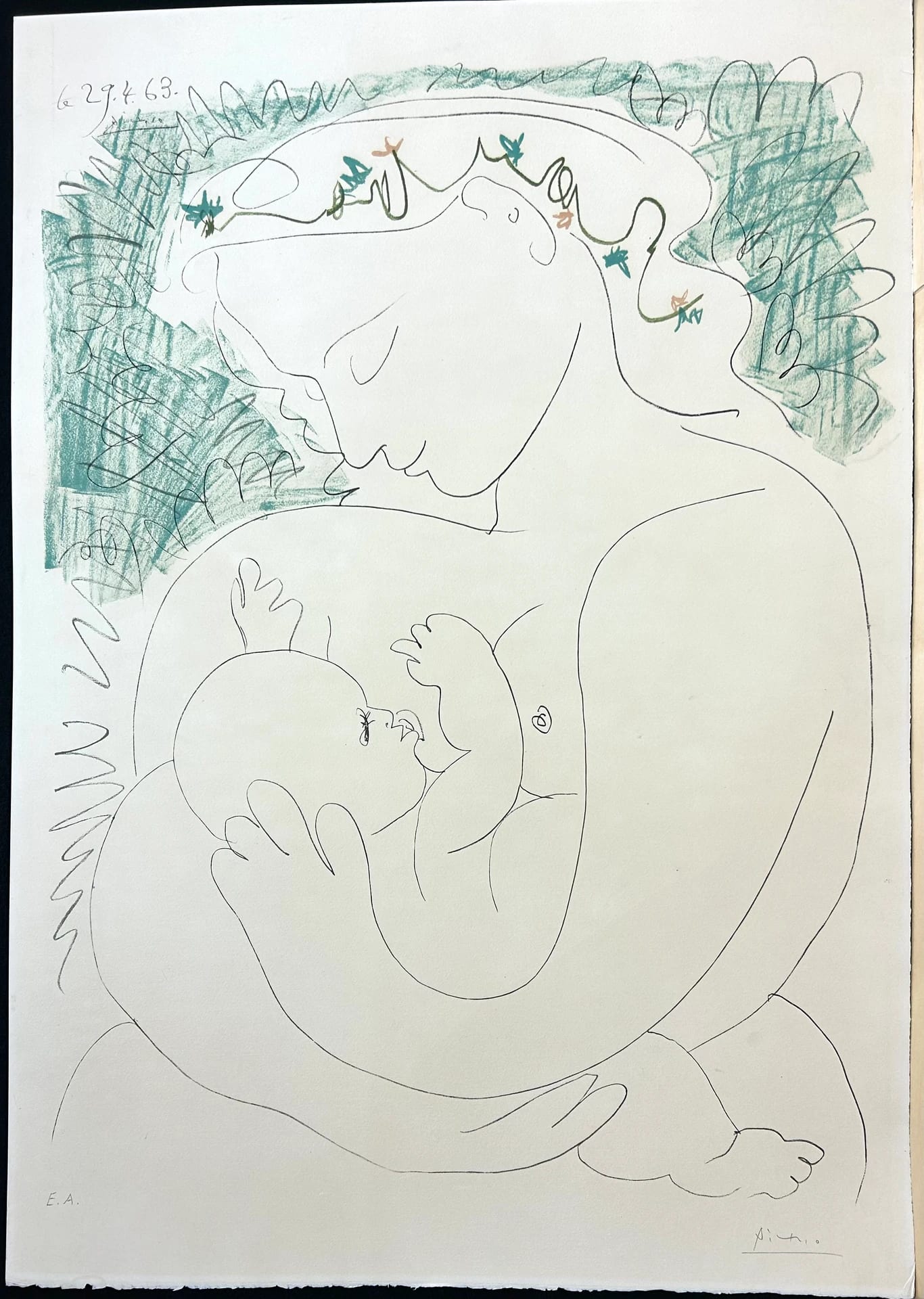 Grand Maternité by Pablo Picasso