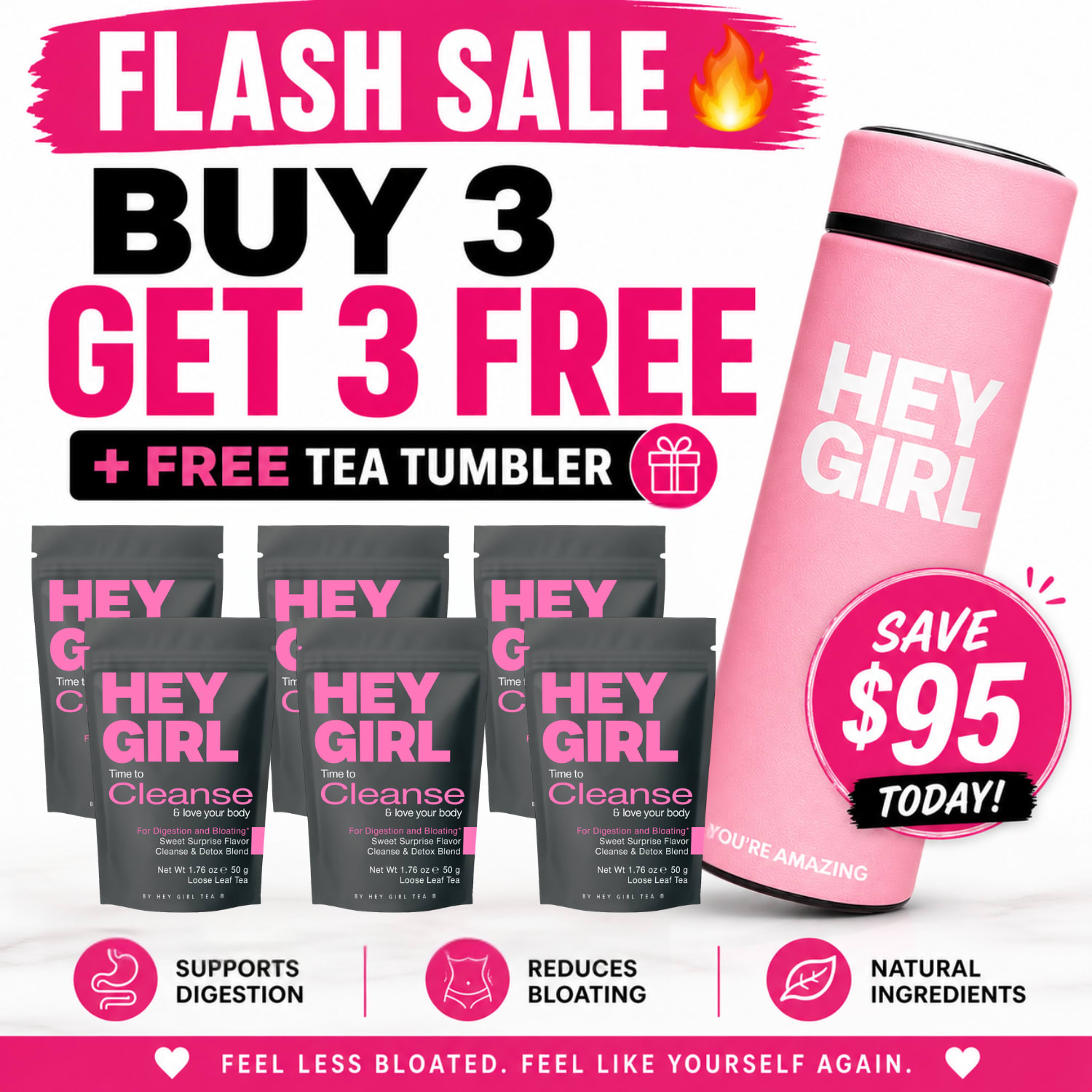 Hey Girl Tea Bundle Bonus Offer