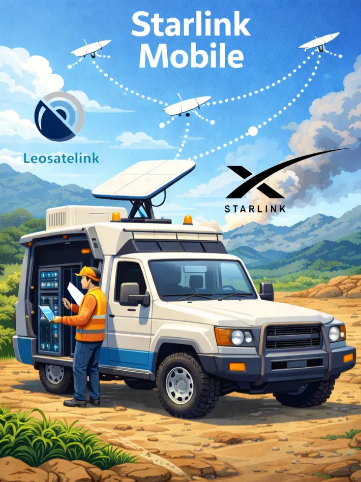 Starlink Mobile Leosatelink