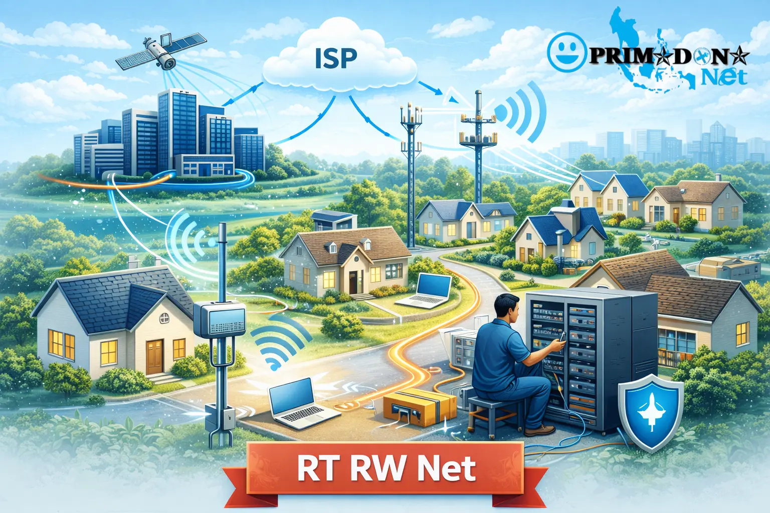 RT RW Net sebagai solusi internet komunitas yang berkelanjutan