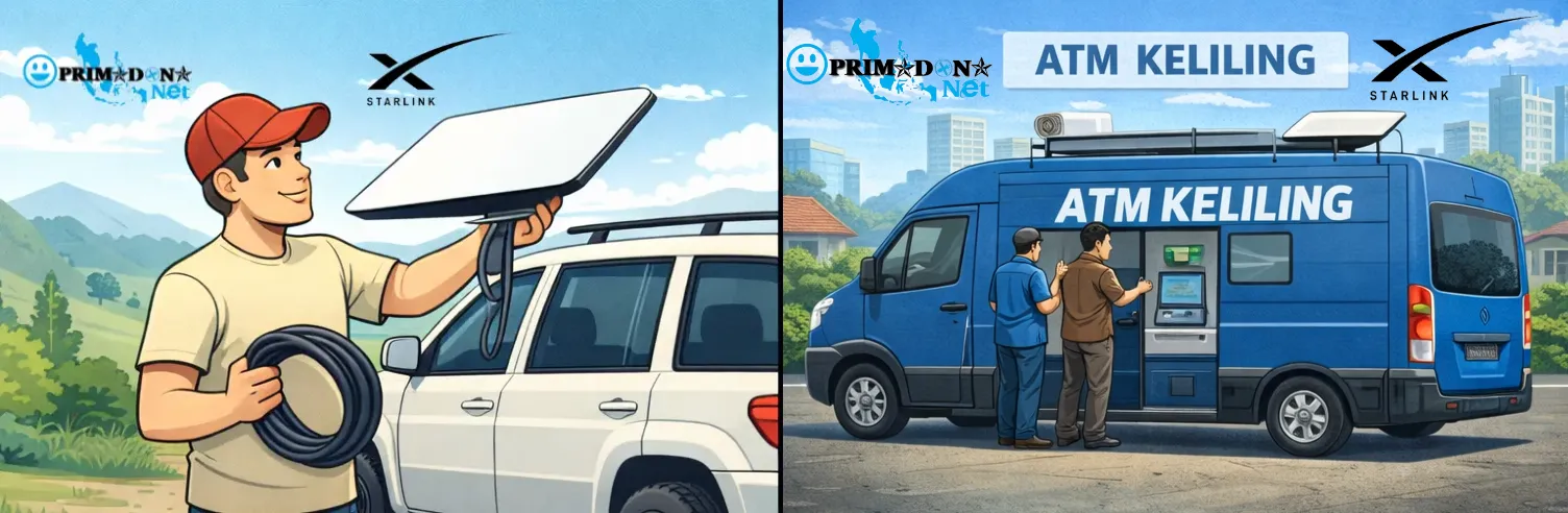 peran primadona net dalam pengembangan layanan starlink di indonesia