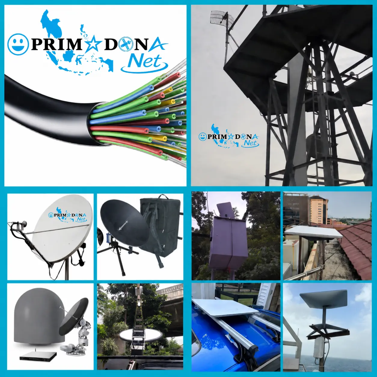 layanan internet dedicated murah primadona net dan leosatelink