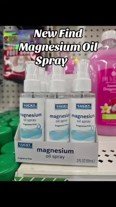 Shop Magnesium Oil Spray!