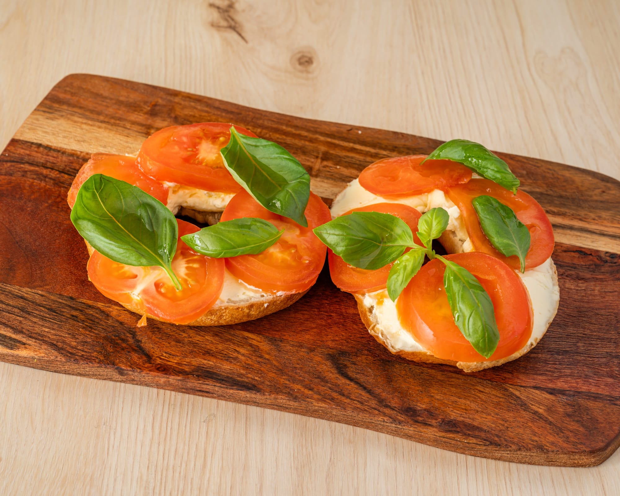 BTC: Basil, Tomato & Cream Cheese