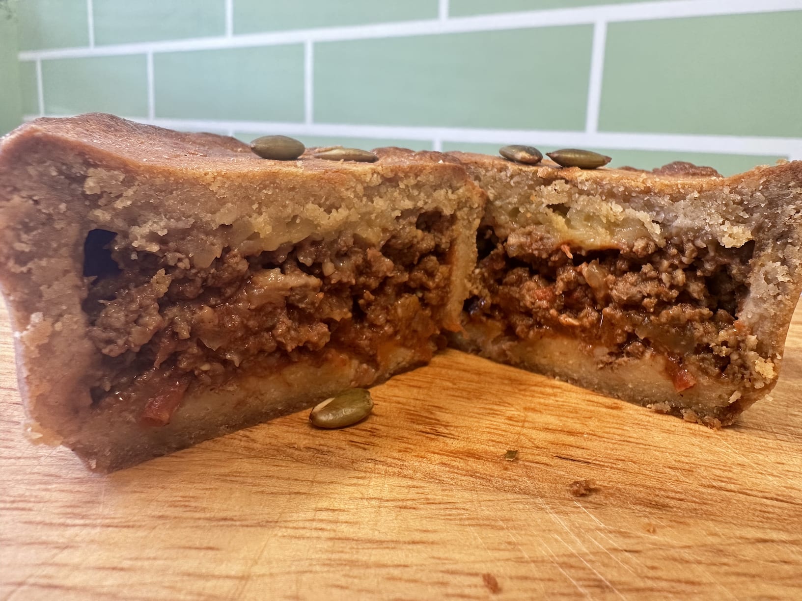 Keto Mince & Cheese Pie