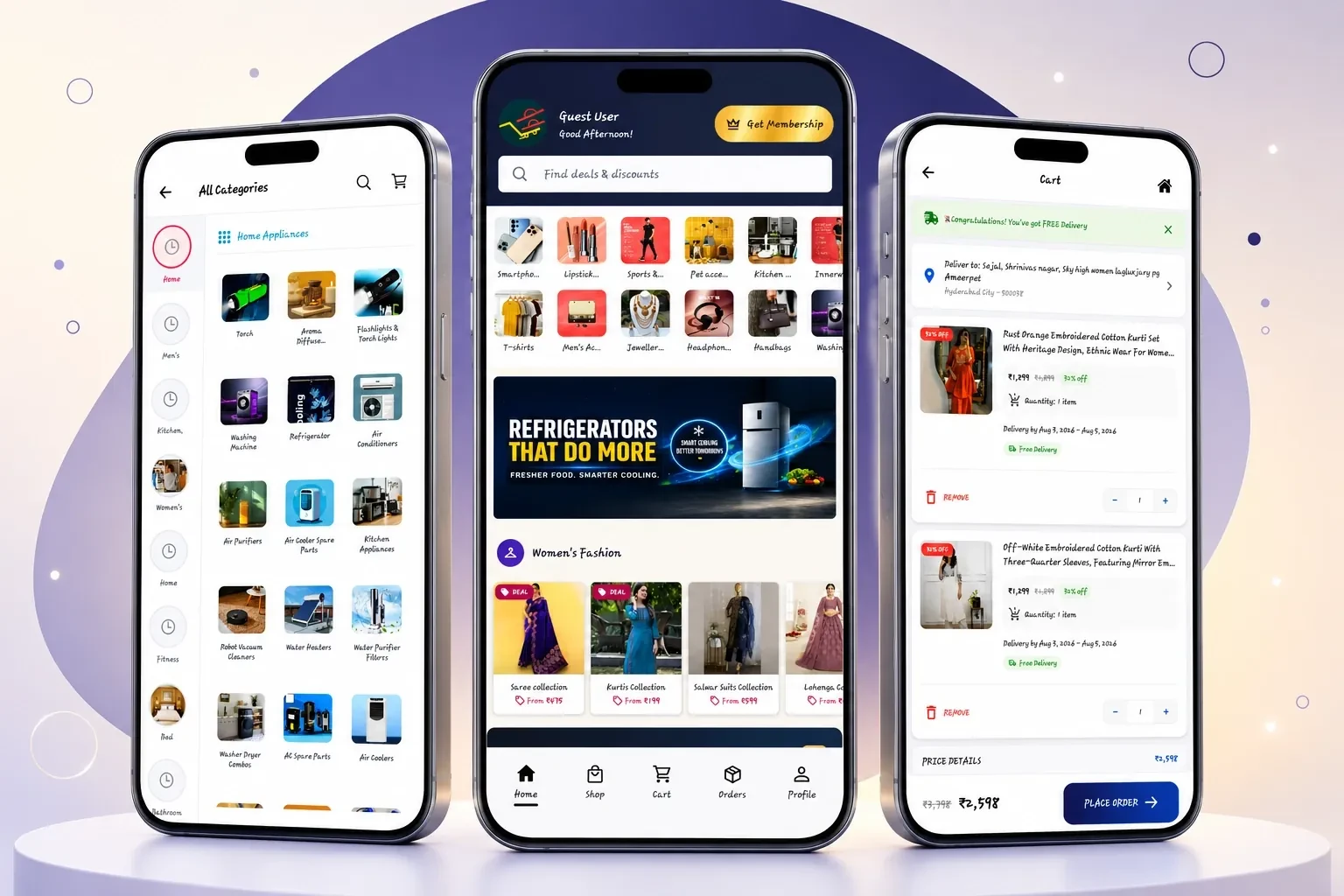 Ewshopping App - Mobile App by Dexterous Technology