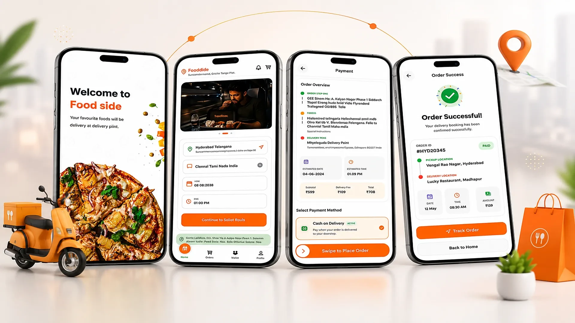 Food Delivery Website & App