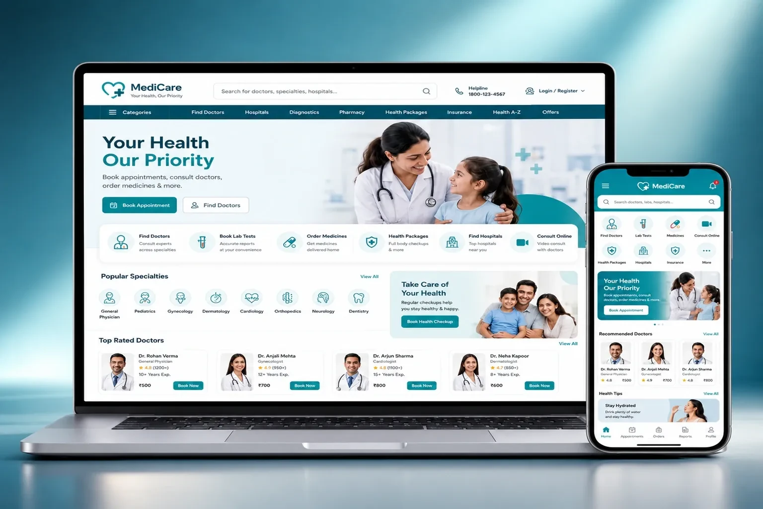 Complete Healthcare Platform