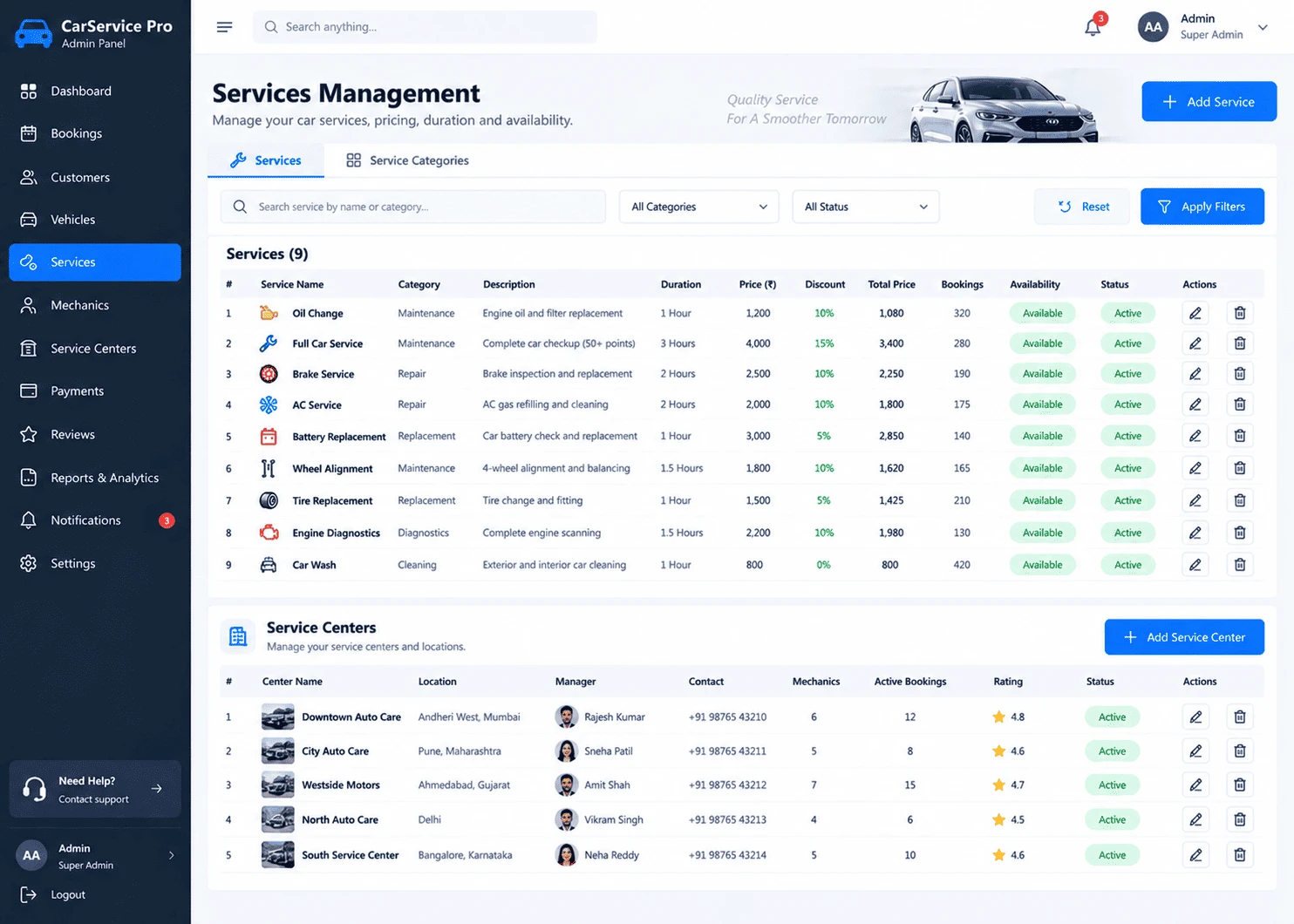 Customer CRM, Claims & Service History Hub