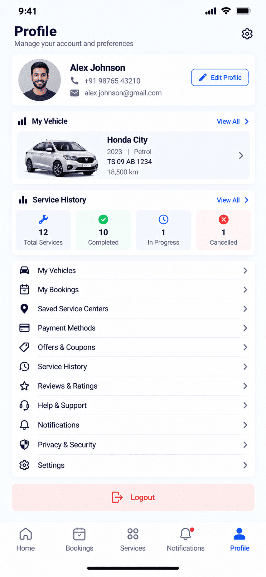 Service Warranty & History Passbook