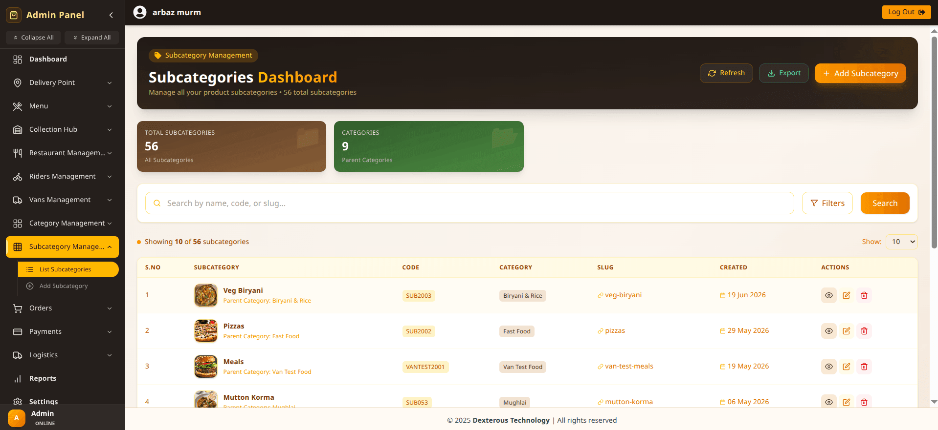 Financial Settlement Ledger