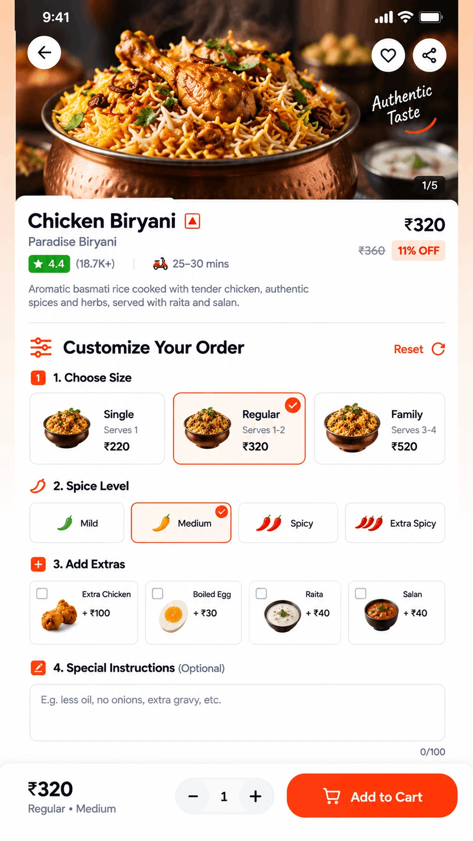 Smart Cart & Bill Breakdown