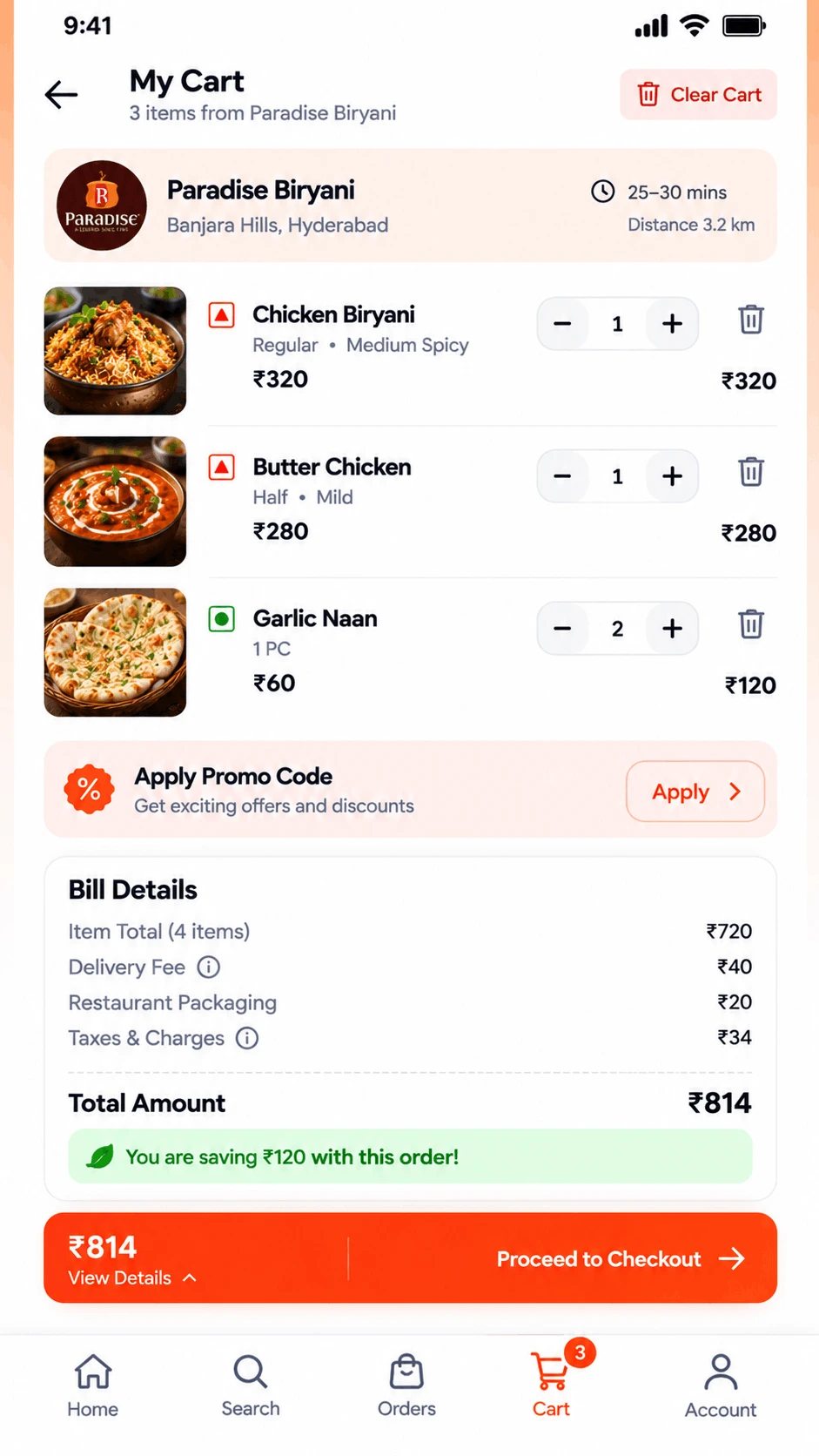Delivery Address & Instructions