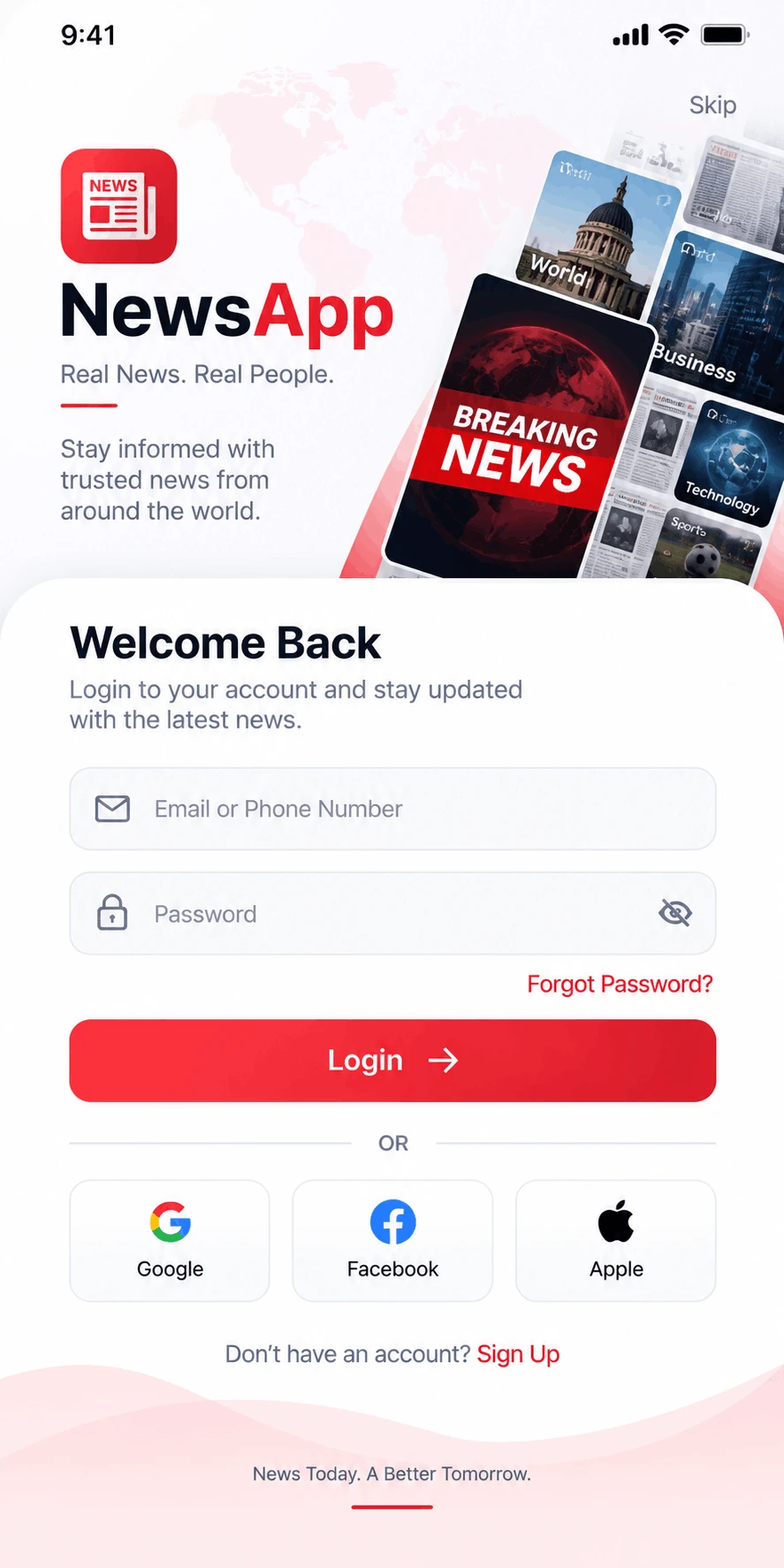User Onboarding & Fast Login