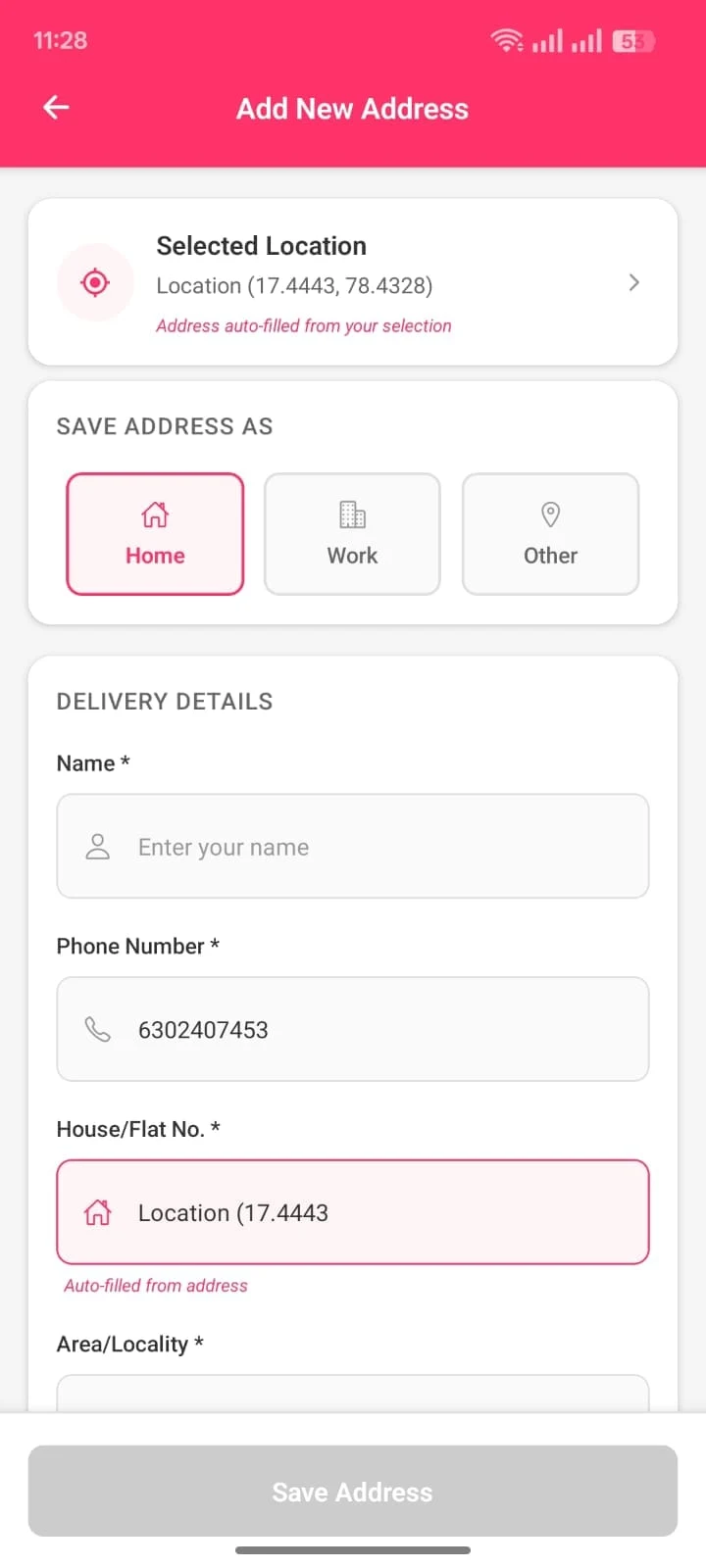 Order History