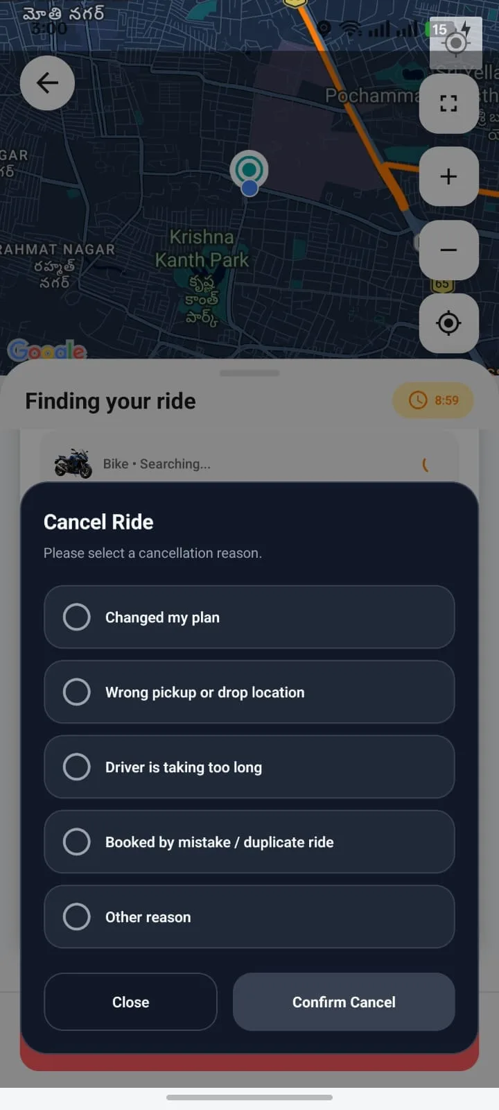 Driver Duty Mode