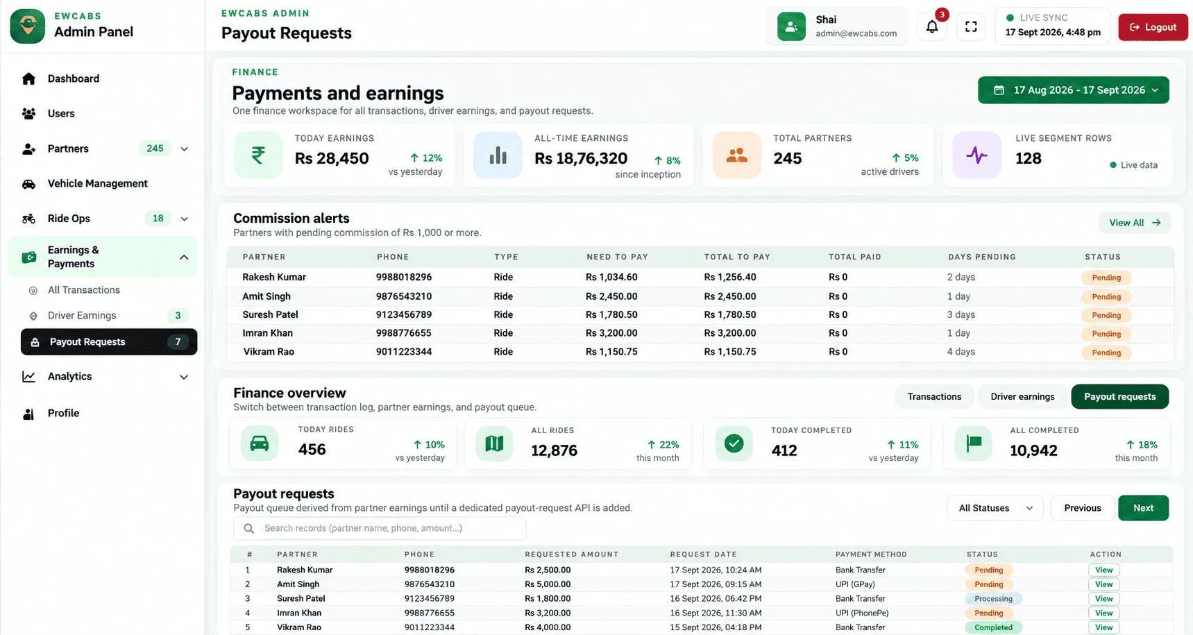 Driver Partner Onboarding & KYC