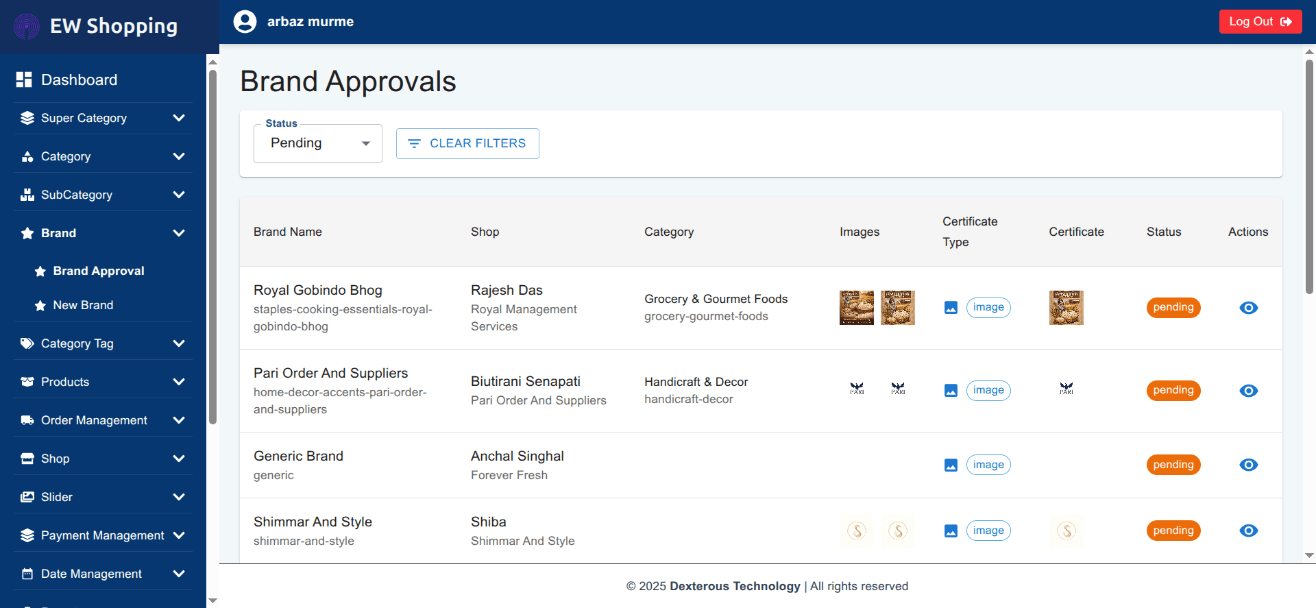 Brand Approvals & Verification