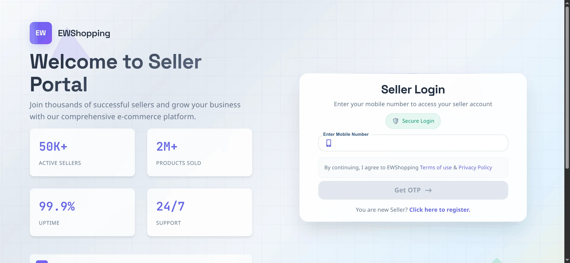 Seller Registration & Onboarding