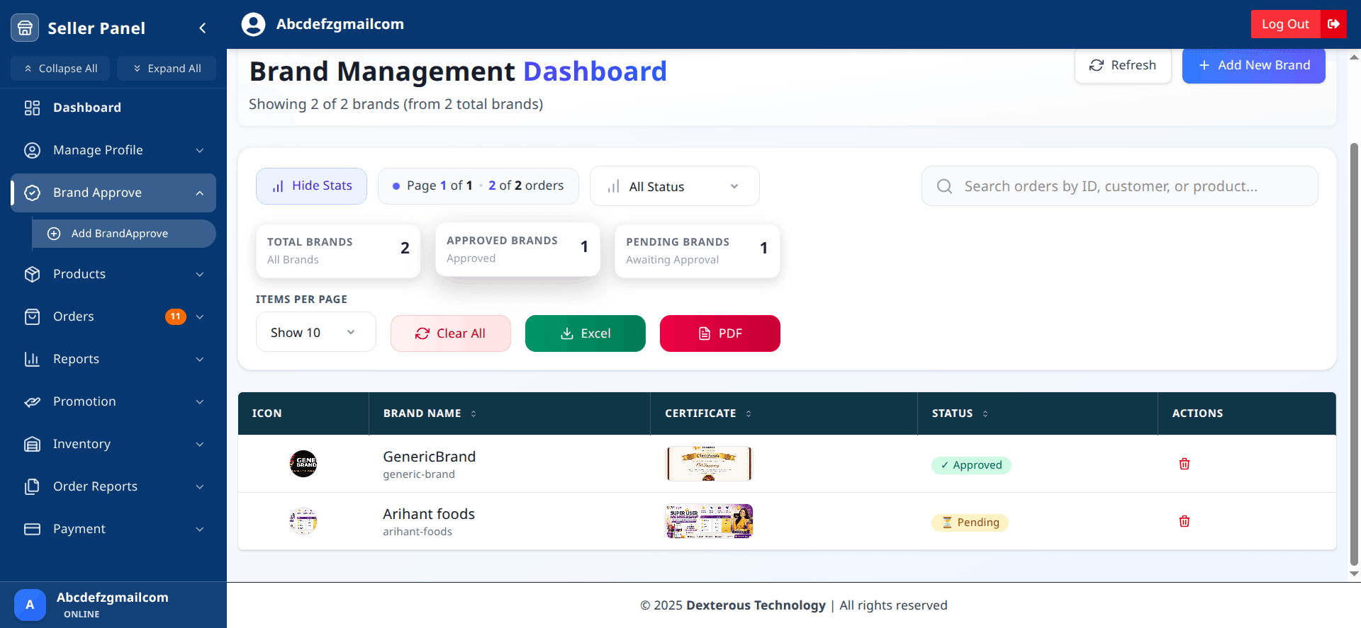 Brand Management & Verification