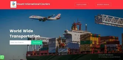 Vasant International Couriers - Dexterous Technology Portfolio