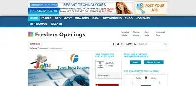 Freshers Openings - Dexterous Technology Portfolio