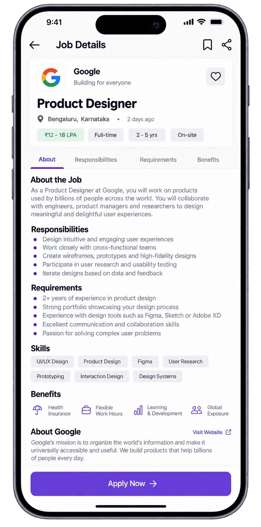 1-Click Resume & Easy Apply