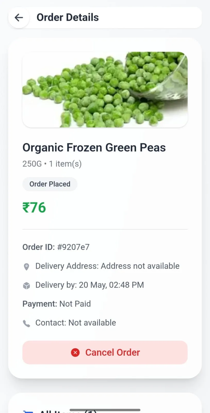 Order Invoice & Bill