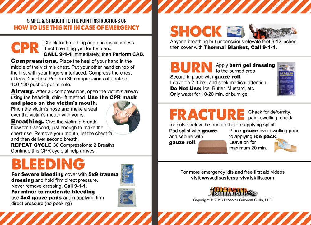 The Real Life Saving First Aid Kit All Purpose Home Office Sch