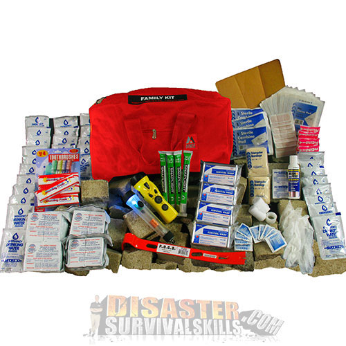 Family Emergency Kit For Earthquake Disaster Preparedness