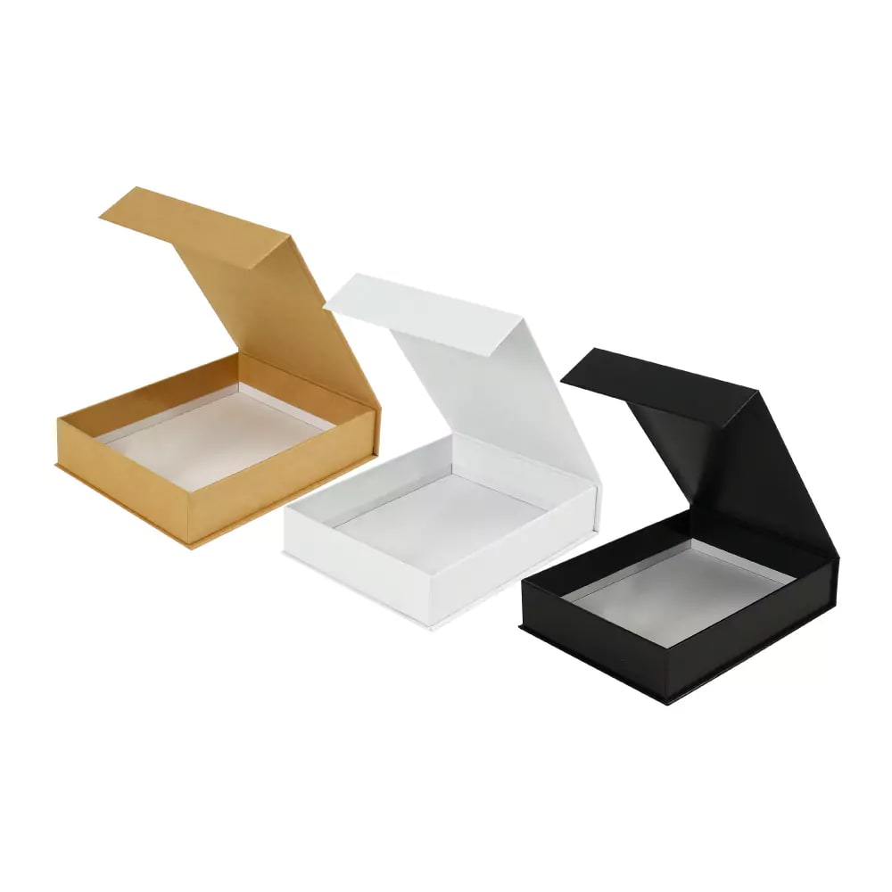 Plain Gift Packaging Box A5 Size With Magnetic Flap