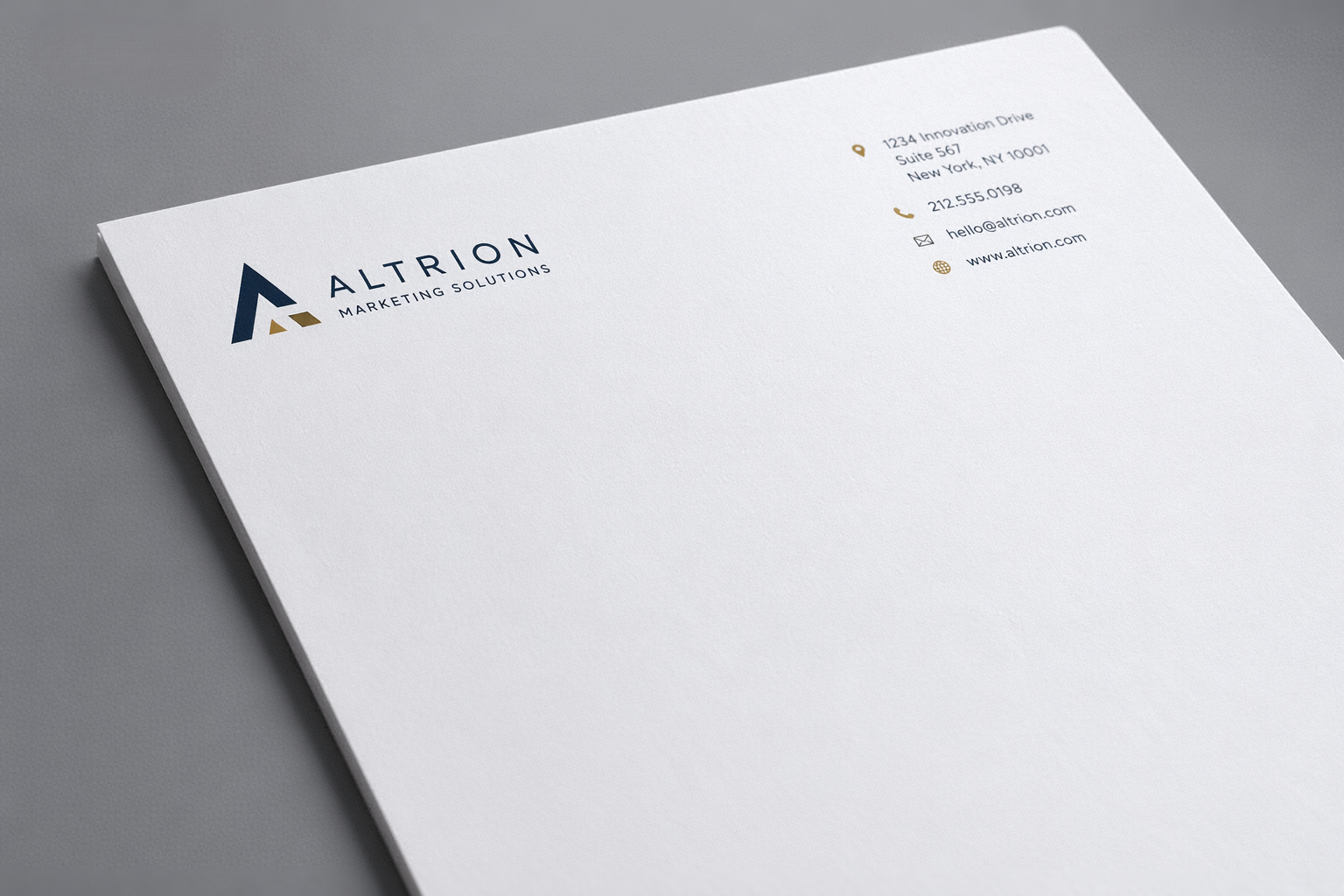 Letterhead (100gsm Wood-Free)