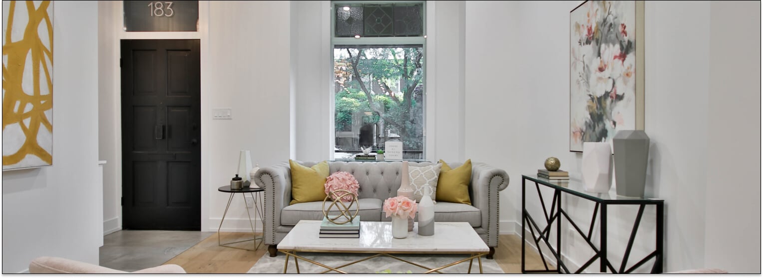 Living room interior design