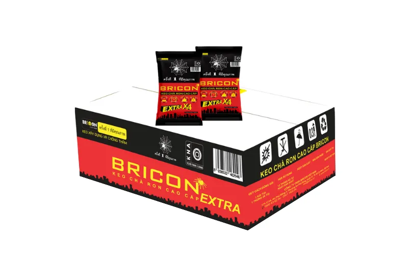 Keo chà ron BRICON ngoại thất – chống thấm, chống rêu mốc ngoài trời