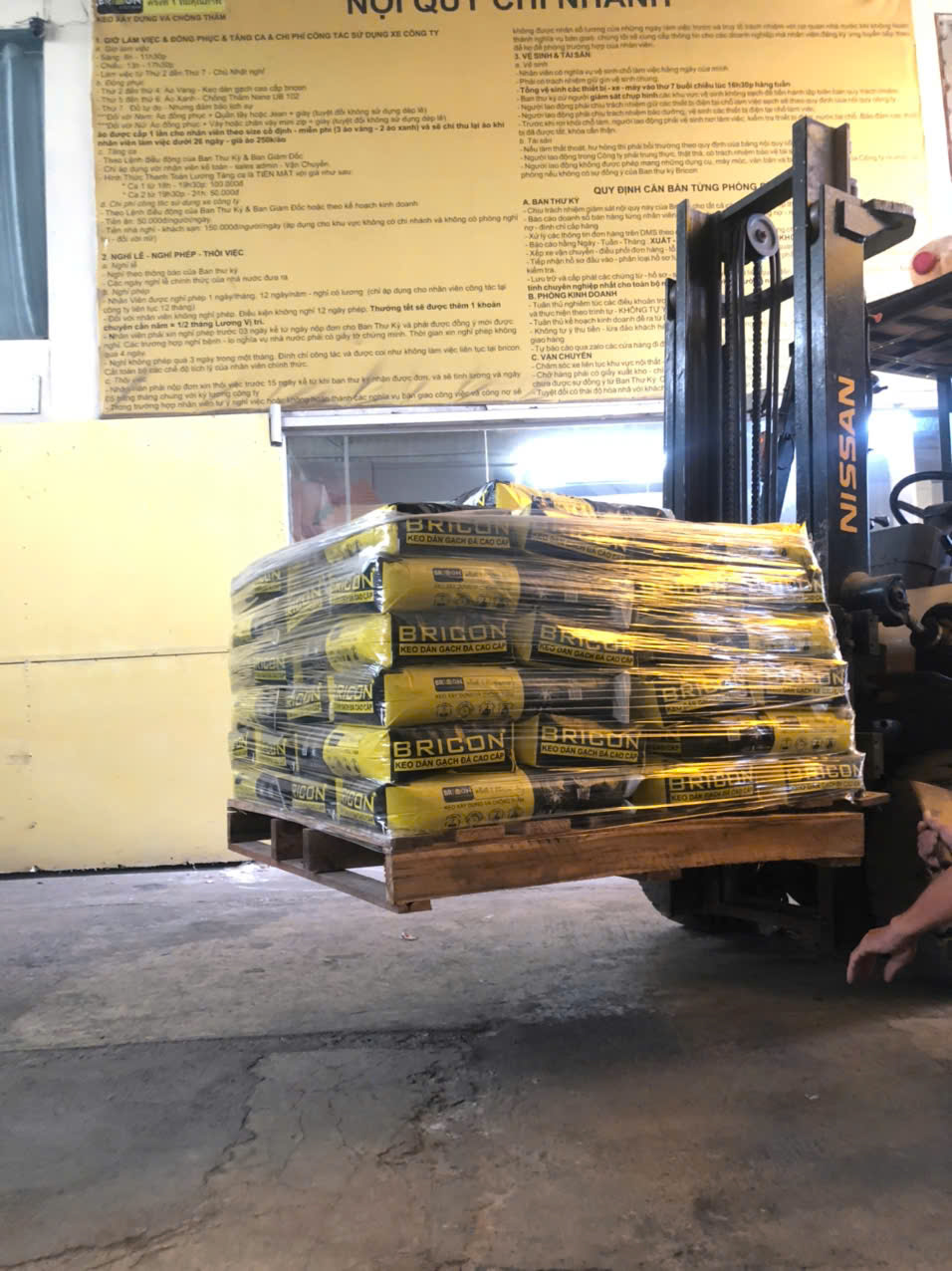 keo dán gạch bricon
