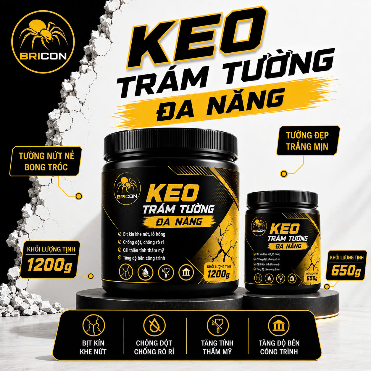 Keo Trám Tường