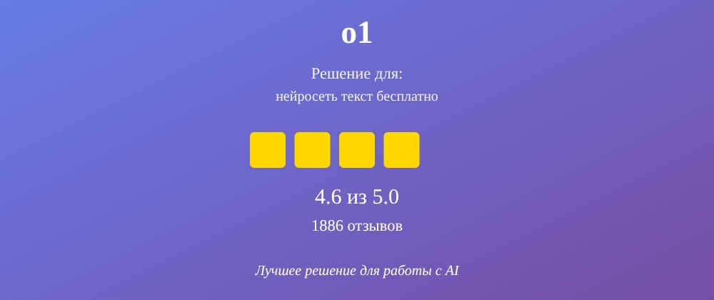 Cover image for Нейросеть текст бесплатно: 7 секретов o1, которые вы должны знать
