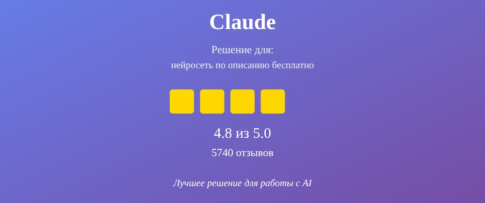 Cover image for Нейросеть по описанию бесплатно: 7 секретов Claude, которые вы должны знать